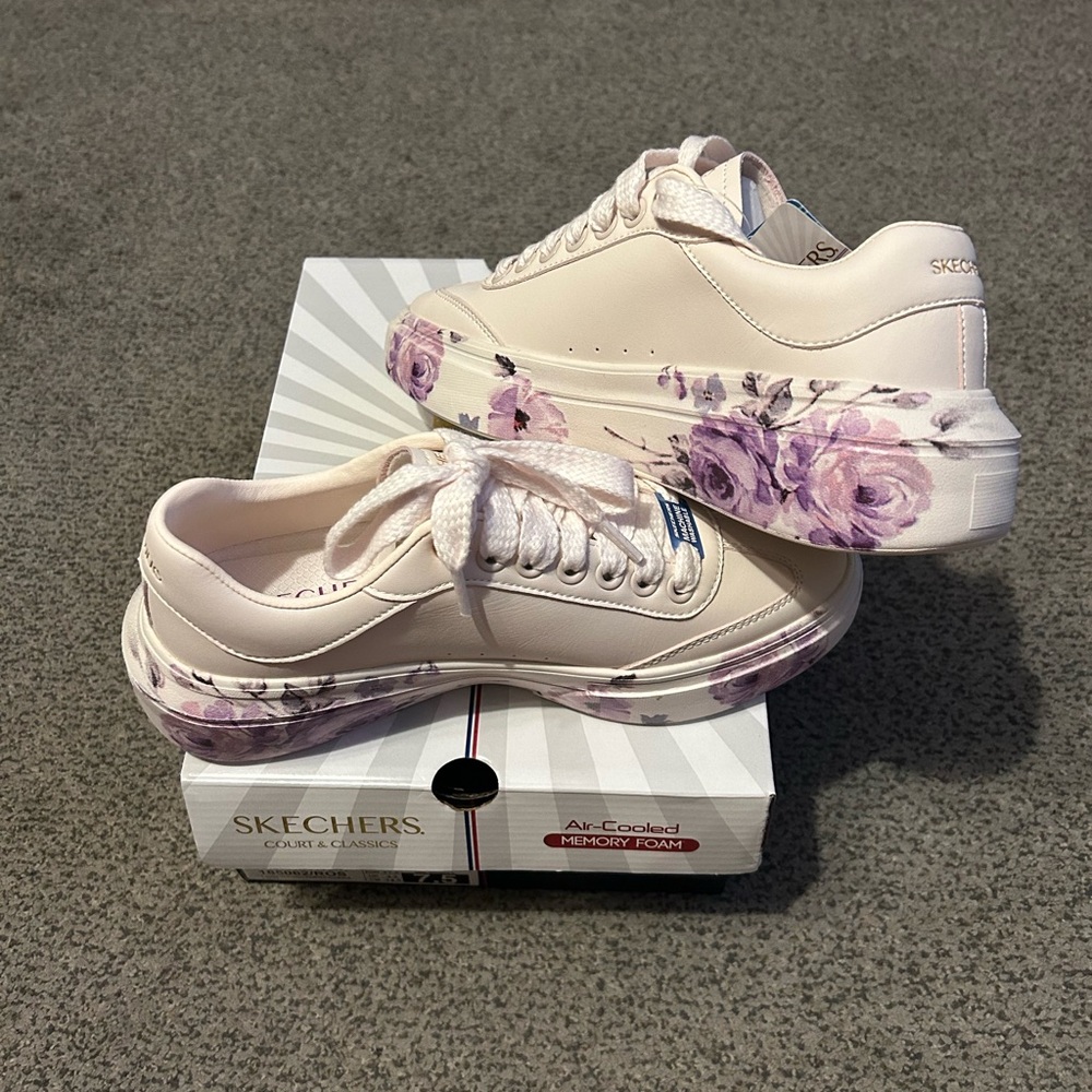 Skechers Women’s Air Cooled Memory Foam Sneakers - Picture 6 of 8